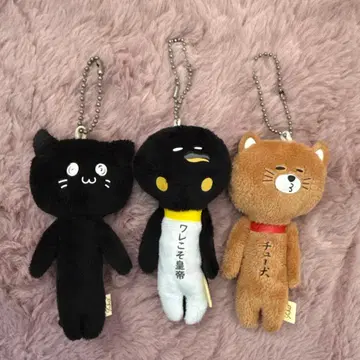 유키오 시리즈 3체 세트 고양이, 펭귄, 개