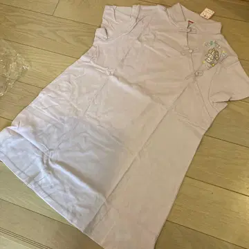 SWIMMER 유니콘 자수 튜닉 핑크