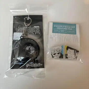 주술회전 JUMP샵 고죠 사토루 키링 메모 스탠드