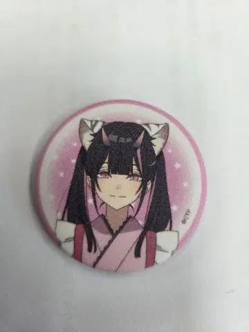 한국 한정판 초 카구야 공주 팝업 글리터 캔뱃지 노아