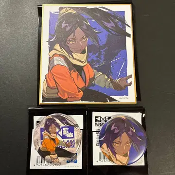 BLEACH LAM 콜라보 팝업 캔뱃지 색지 시호인 요루이치