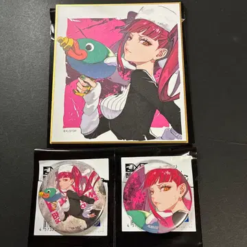 BLEACH LAM 콜라보 팝업 캔뱃지 색지 독가봉 루리카