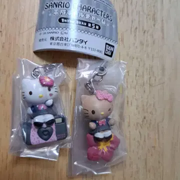 산리오 헤이세이 갸루 참 키티 일광화상 키티 2종