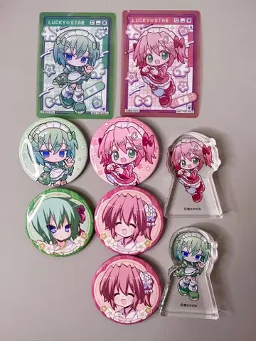 러키스타 BOOKOFF 콜라보 코하야카와 유타카 이와사키 미나미 9점