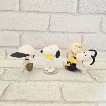 스누피 메디콤 토이 UDF 피규어 3체 세트