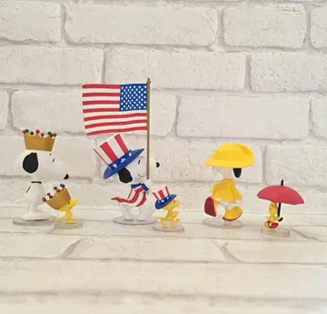 스누피 메디콤 토이 UDF 피규어 6체 세트