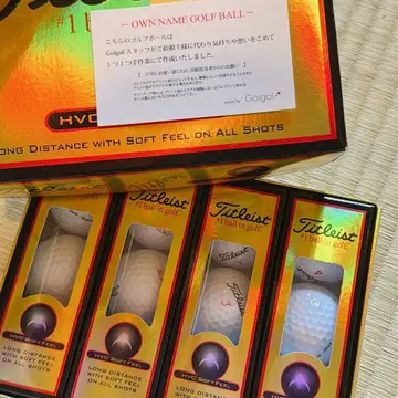 새상품 한정판 버전 1더즌 타이틀리스트 Titleist 골프공 HVC