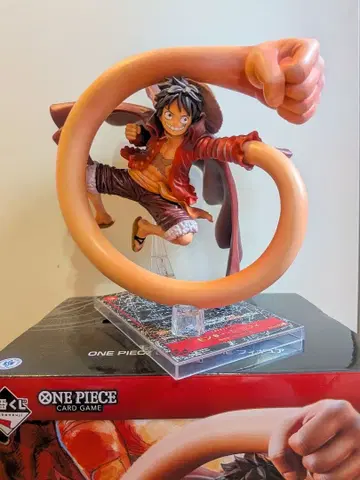 제일복권 원피스 카드 게임 A상 루피 피규어