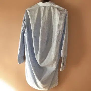 ZUCCA 스트라이프 오버사이즈 긴팔 셔츠