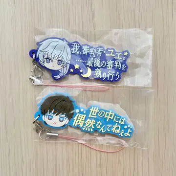 카드캡터 사쿠라 대사 러버 마스코트 2 복숭아 토우야 월 유에 2종 세트