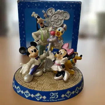 도쿄 디즈니랜드 개원 25주년 미키 & 프렌즈 피규어
