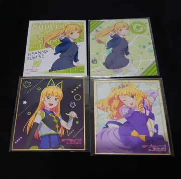 4개 헤안나 스미레 아트 패널 색지 러브 라이브! 논픽션