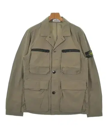 STONE ISLAND 밀리터리 블루종 남성용