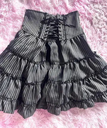 BODYLINE 하이웨스트 캉캉 스커트