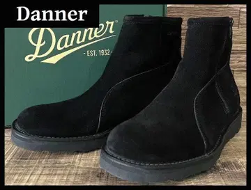 단종 새상품 대너 스웨이드 가죽 사이드 지퍼 부츠 블랙 27.0