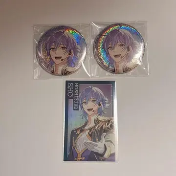 니지산지 니지페스 CONCERTO 캔뱃지 카드 호시미치 쇼