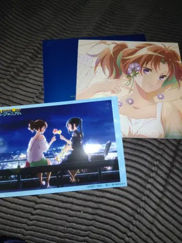 유포니움 입장객 특전 무비티켓 미니 색지 나츠키