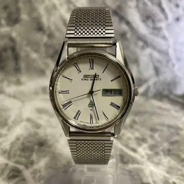SEIKO 킹 쿼츠 5856-8040 데이데이트 손목시계