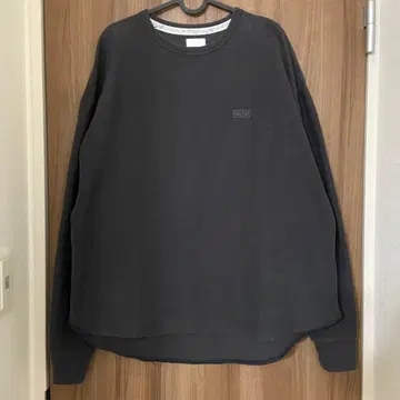 긴팔 티셔츠 넘버나인 XL 빅 사이즈 남성용 다크 그레이 빅 사이즈