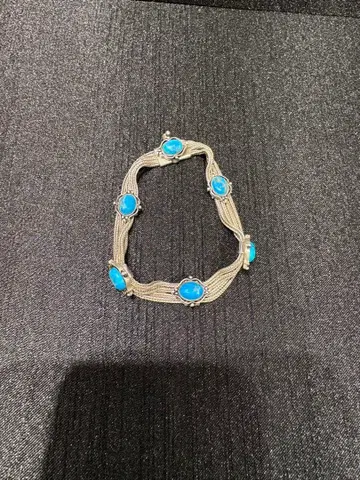 터콰이즈 실버 팔찌