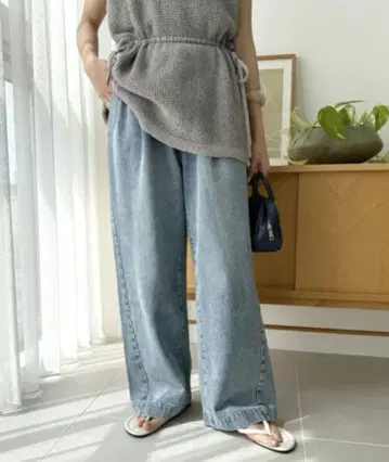 차오패닉 티피 데일리 이지 와이드 데님