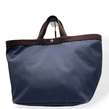 컨디션 최상 Herve Chapelier 에르베샤 펠리에 토트백 네이비