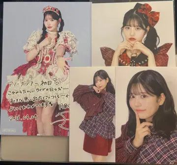 FRUITS ZIPPER 츠키아시 아마네 엽서 브로마이드 세트