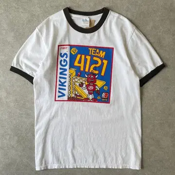 구제 의류 GAME BOY 패러디 로봇 링거 T셔츠 기업 로고 NASA