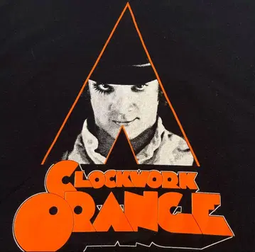 시계태엽 오렌지 A Clockwork Orange 영화 티셔츠 L