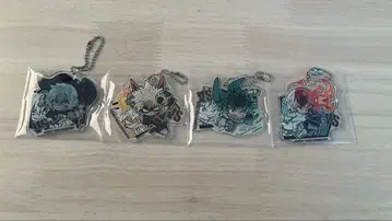 나의 히어로 아카데미아 히어로 vs 빌런 아크릴 키링 4개 세트