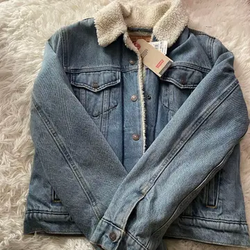 LEVI'S 보아 데님 자켓