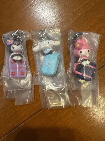 헤이세이 갸루 참 산리오 시나몬 마이멜로디 쿠로미 3종 세트