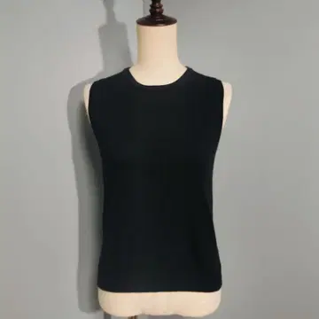새상품급 Eddie Bauer 에디바우어 슬리브리스 니트탑 XS