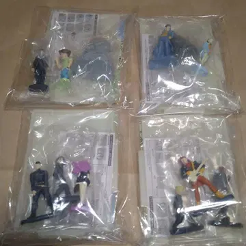 죠죠의 기묘한 모험 드라마In디오라마 죠죠라마 4종 세트 미개봉 새상품