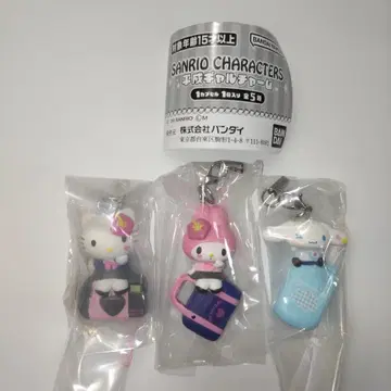 산리오 캐릭터즈 헤이세이 갸루 참 헬로키티 시나모롤 마이멜로디