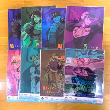 [ 제일복권 ] 죠죠의 기묘한 모험 K상 클리어 포스터 컴플리트