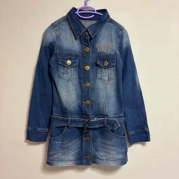 데님 원피스 갸루 y2k 헤이세이