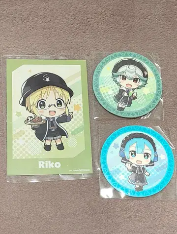 메이드 인 어비스 DICE 콜라보 카페 엽서+코스터 세트