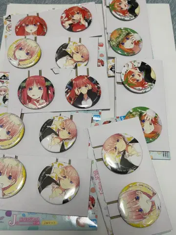 5등분의 신부 제일복권 캔뱃지 세미컴프