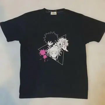 나의 히어로 아카데미아 히로아카 빌런 T셔츠 구제 블랙