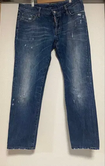 DSQUARED2 데미지 가공 스트레이트 데님
