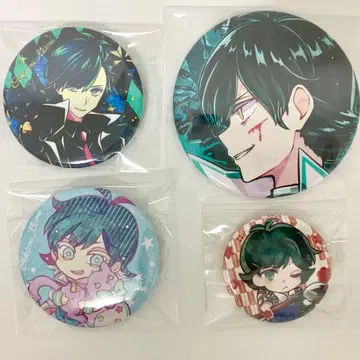 늑대 게임 신무라 코우 캔뱃지 4개 세트 묶음 판매