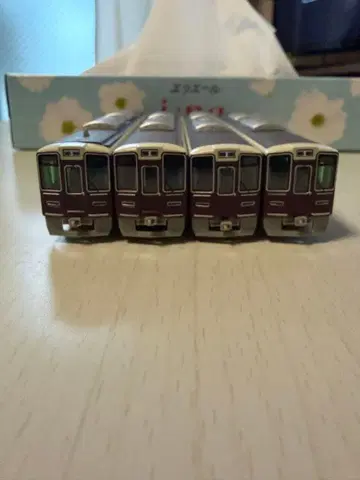 철도 컬렉션 한큐 1000계 선두차 4량 중고 정크