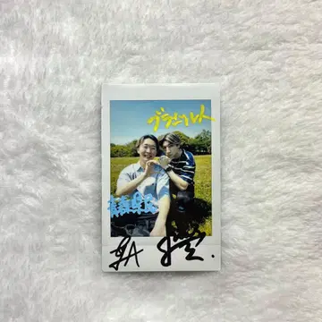 니시코리 준지 케이타 폴라로이드 사인 포함 초기