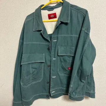 Dickies 그린 커버올 L 사이즈