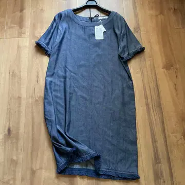 새상품 캐서린 로스 정가 1만 9800엔 텐셀 반팔 원피스