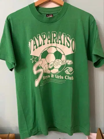 빈티지 80s 프룻 오브 더 룸 프린트 T셔츠