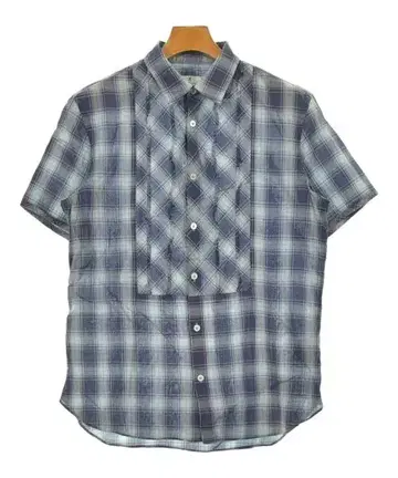 LANVIN en bleu 캐주얼 셔츠 남성용