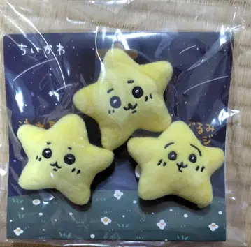 치이카와 별똥별 인형 배지 하치와레 토끼 배지 마스코트