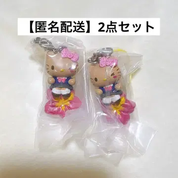 산리오 캐릭터즈 헤이세이 갸루 참 일광화상 키티 2세트